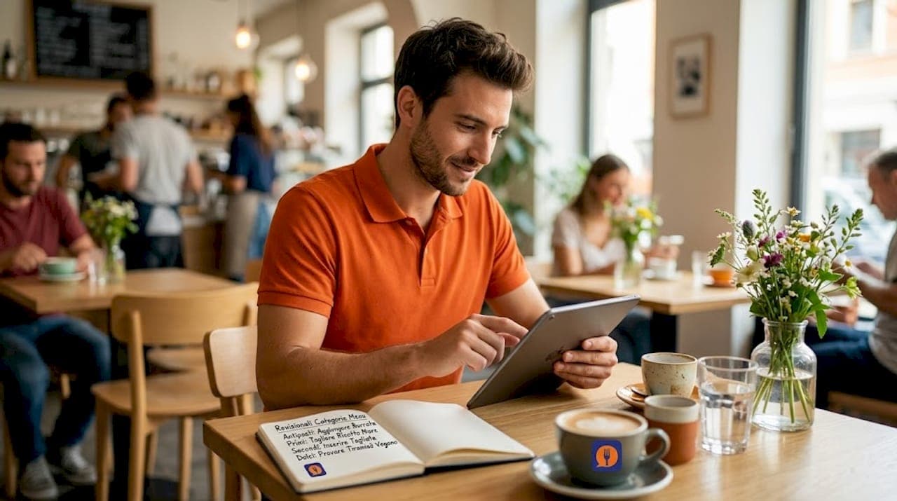 Esempi categorie menu bar digitale: guida pratica